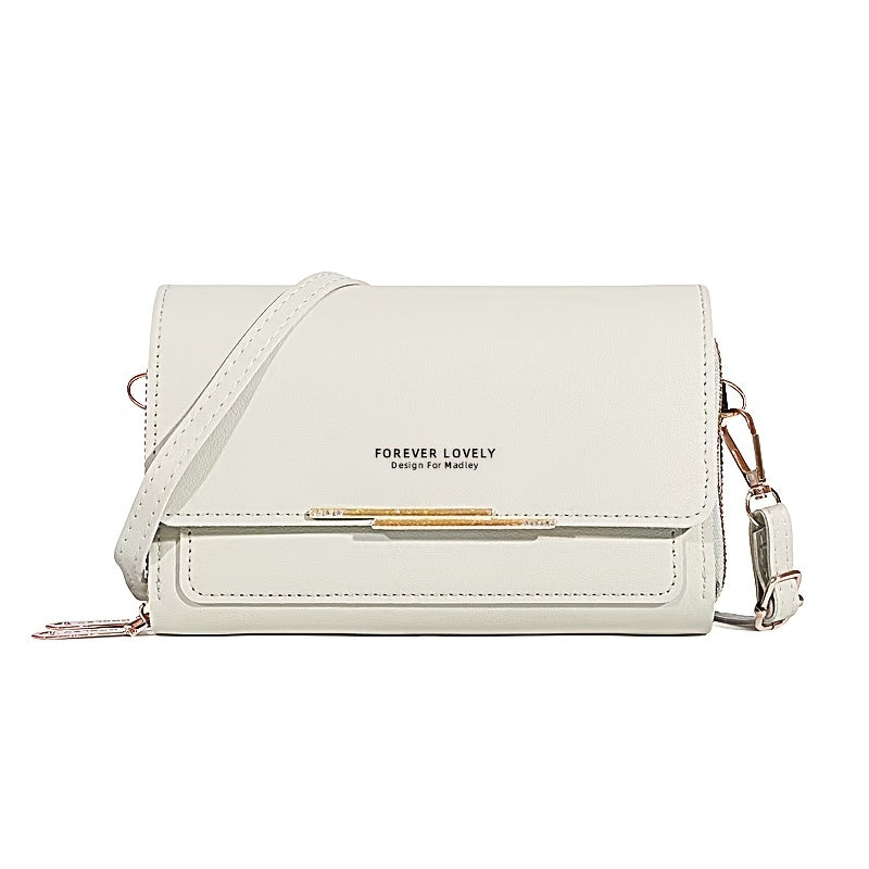 Bolsa Crossbody Pequeña para Mujer con Porta Celular y Tarjetero