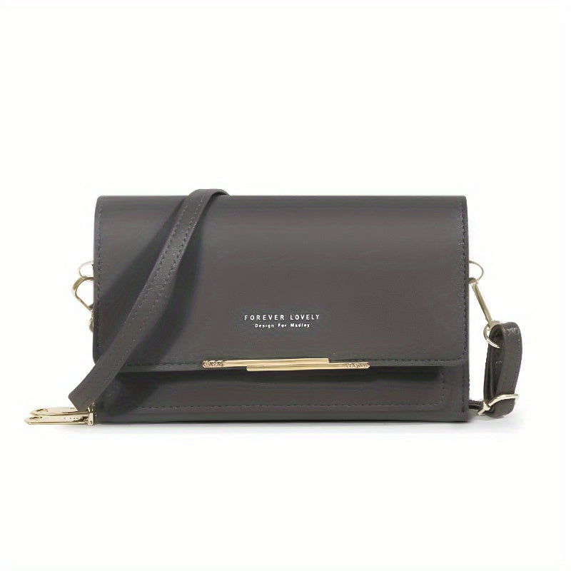 Bolsa Crossbody Pequeña para Mujer con Porta Celular y Tarjetero