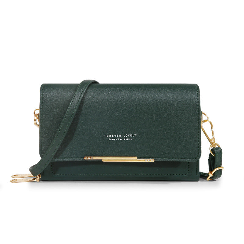 Bolsa Crossbody Pequeña para Mujer con Porta Celular y Tarjetero