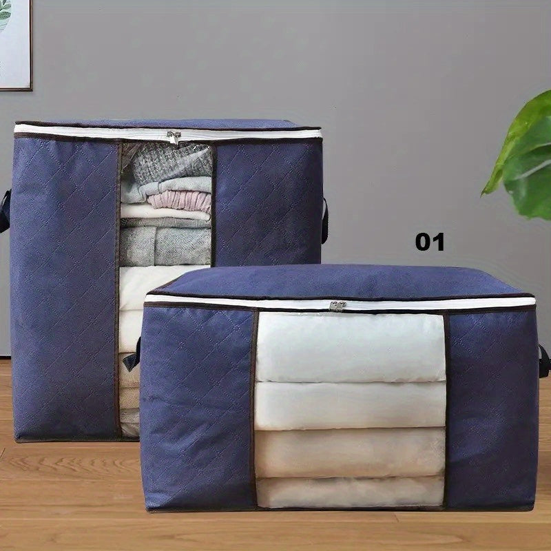 Bolsa Organizadora con Ventana Transparente para Ropa y Edredones