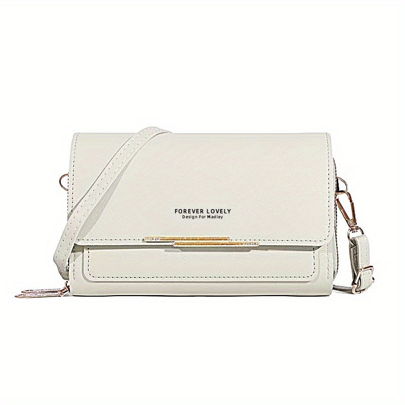 Bolsa Crossbody Pequeña para Mujer con Porta Celular y Tarjetero