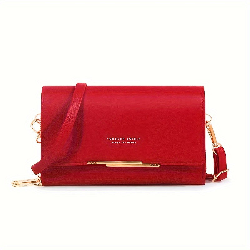 Bolsa Crossbody Pequeña para Mujer con Porta Celular y Tarjetero
