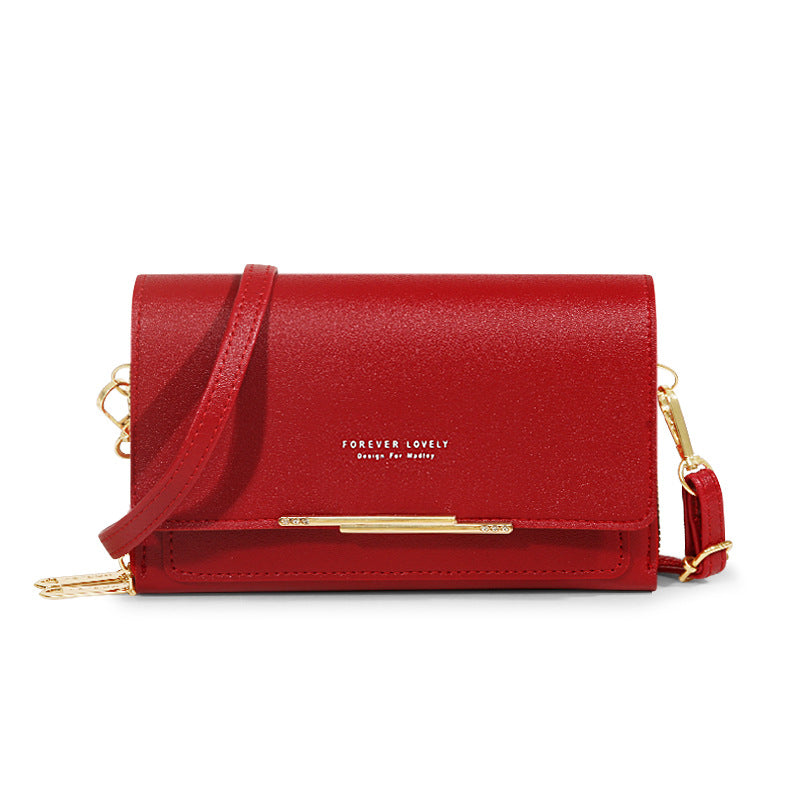 Bolsa Crossbody Pequeña para Mujer con Porta Celular y Tarjetero