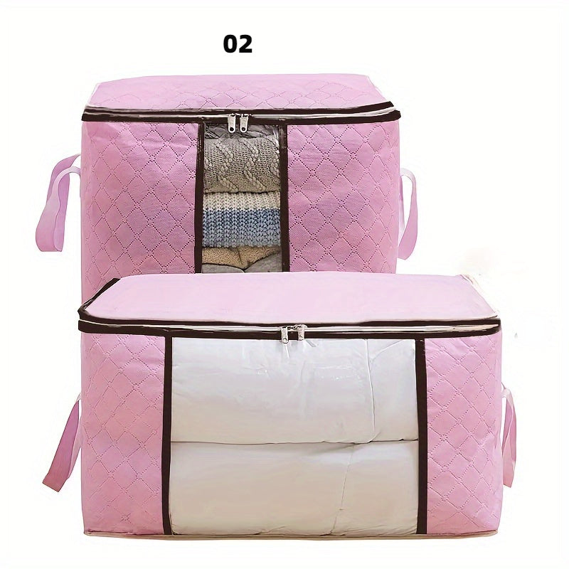 Bolsa Organizadora con Ventana Transparente para Ropa y Edredones