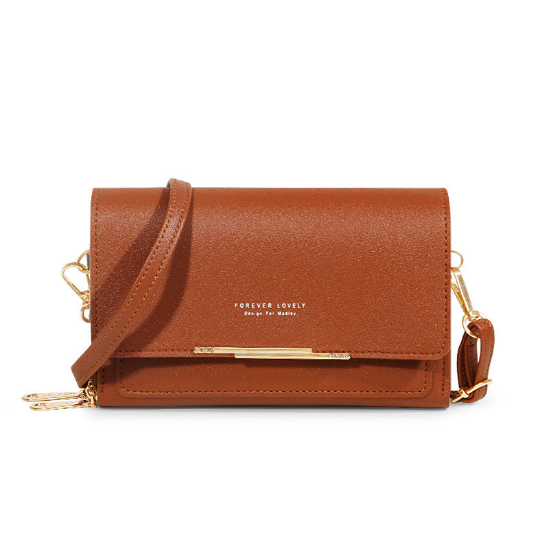 Bolsa Crossbody Pequeña para Mujer con Porta Celular y Tarjetero