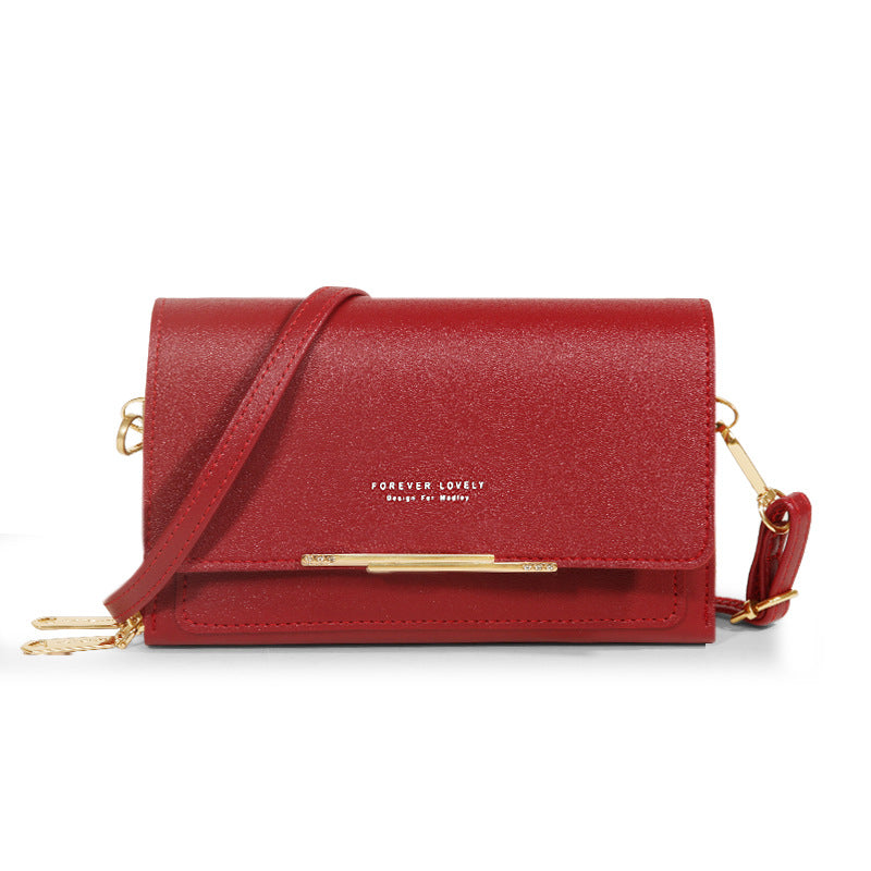 Bolsa Crossbody Pequeña para Mujer con Porta Celular y Tarjetero