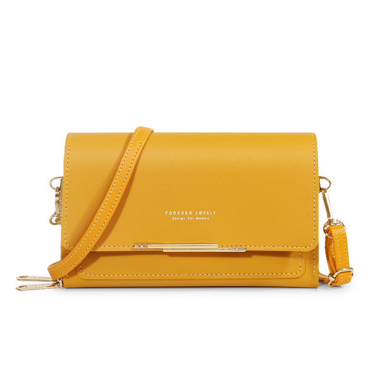 Bolsa Crossbody Pequeña para Mujer con Porta Celular y Tarjetero