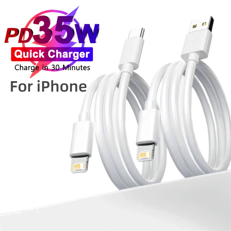Cable USB-C de Carga Rápida 35W para iPhone