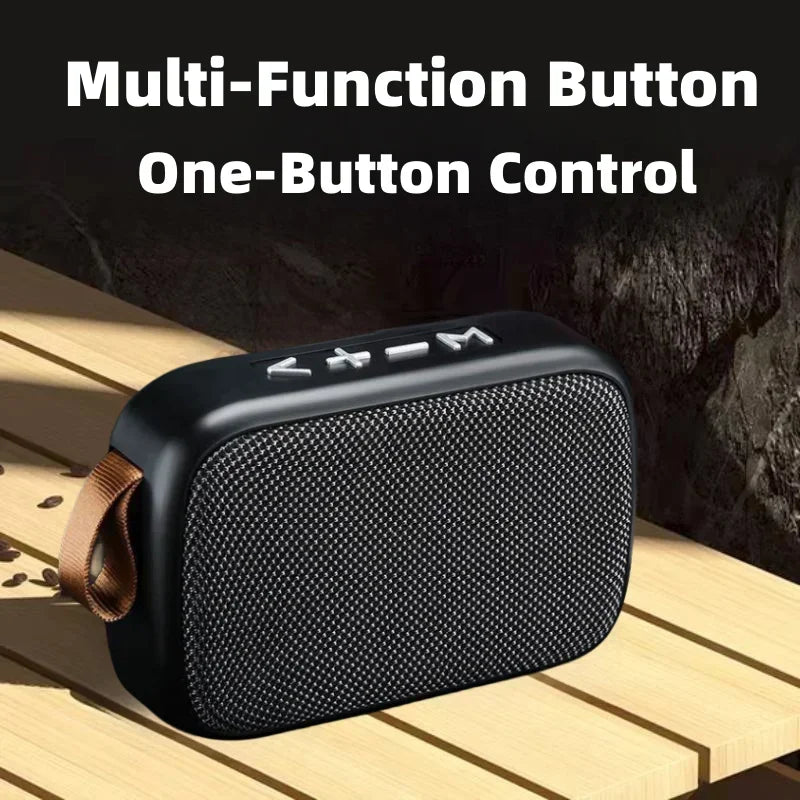 Bocina Bluetooth Portátil Inalámbrica con Sonido Estéreo 3D