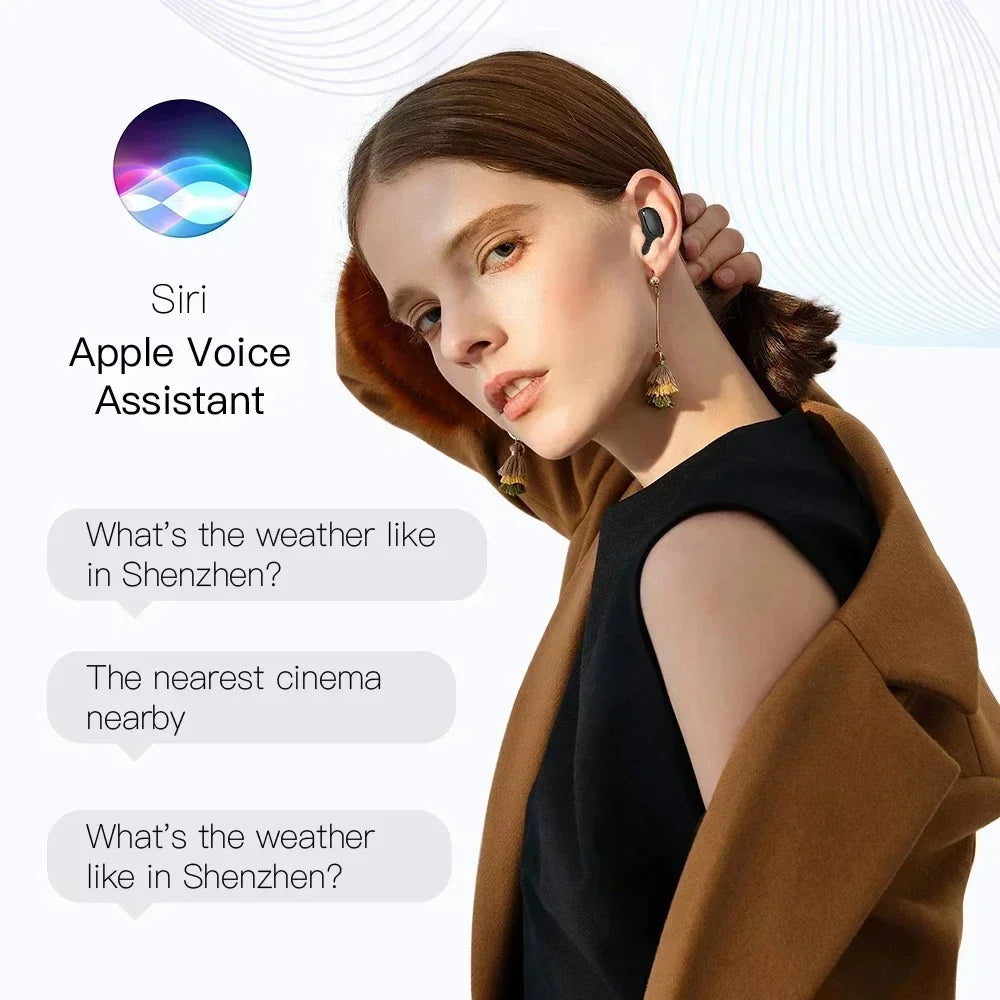 Audífonos Inalámbricos Bluetooth E6S con Cancelación de Ruido y Micrófono