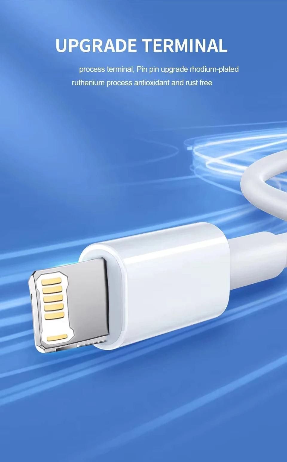 Cable USB-C de Carga Rápida 35W para iPhone
