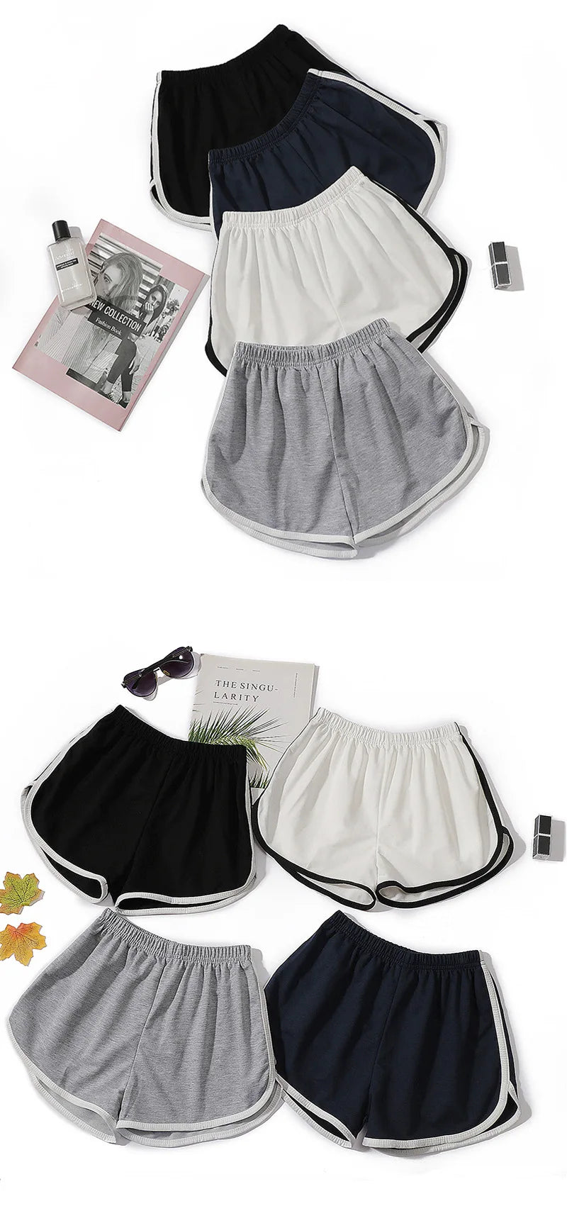 Shorts Deportivos para Mujer - Secado Rápido, Ligeros y Cómodos