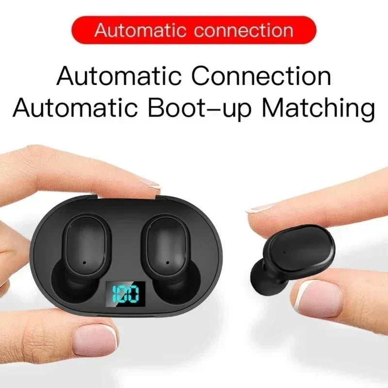 Audífonos Inalámbricos Bluetooth E6S con Cancelación de Ruido y Micrófono