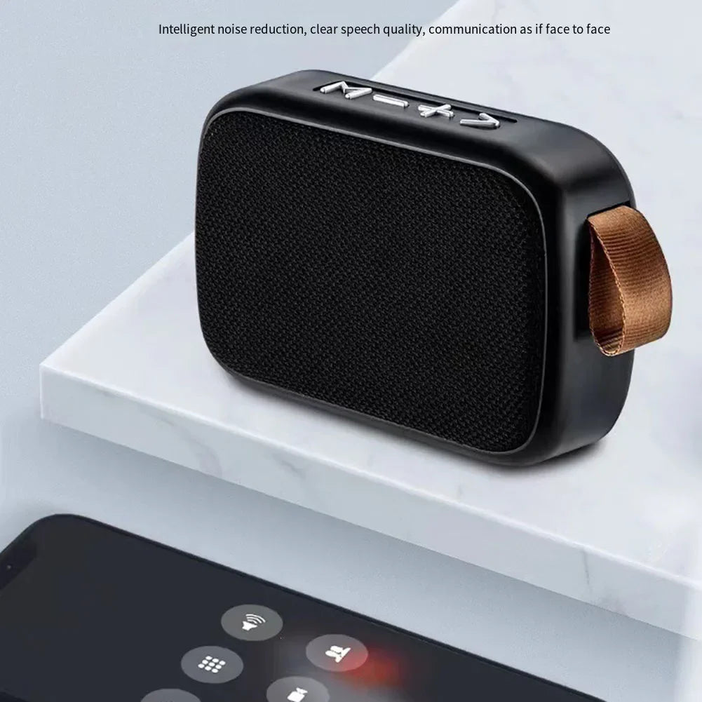 Bocina Bluetooth Portátil Inalámbrica con Sonido Estéreo 3D