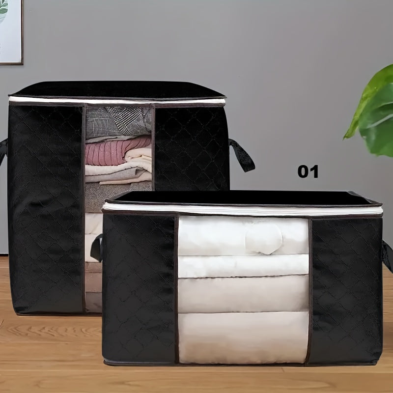 Bolsa Organizadora con Ventana Transparente para Ropa y Edredones