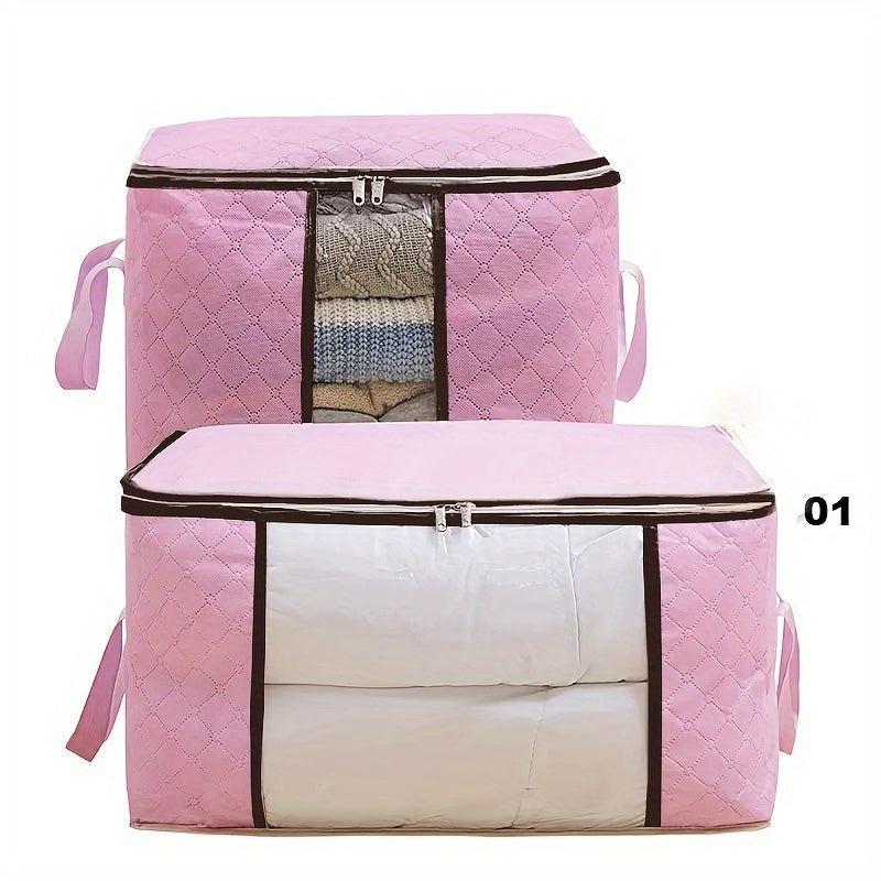 Bolsa Organizadora con Ventana Transparente para Ropa y Edredones