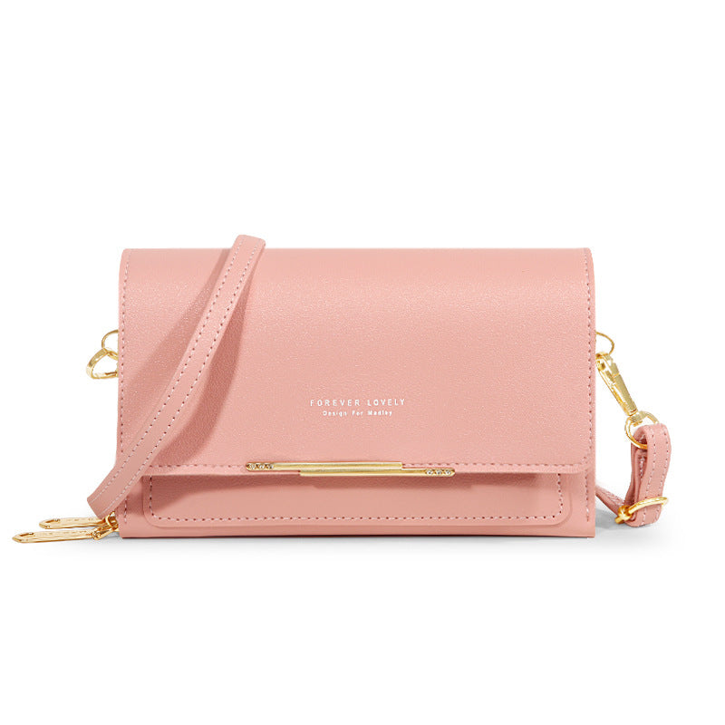 Bolsa Crossbody Pequeña para Mujer con Porta Celular y Tarjetero