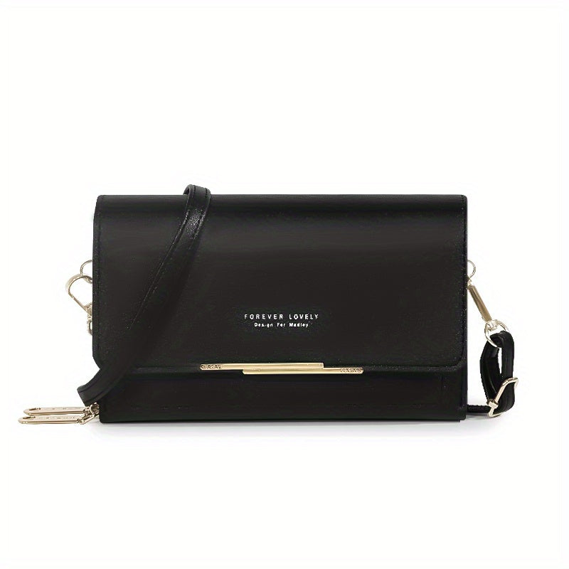 Bolsa Crossbody Pequeña para Mujer con Porta Celular y Tarjetero