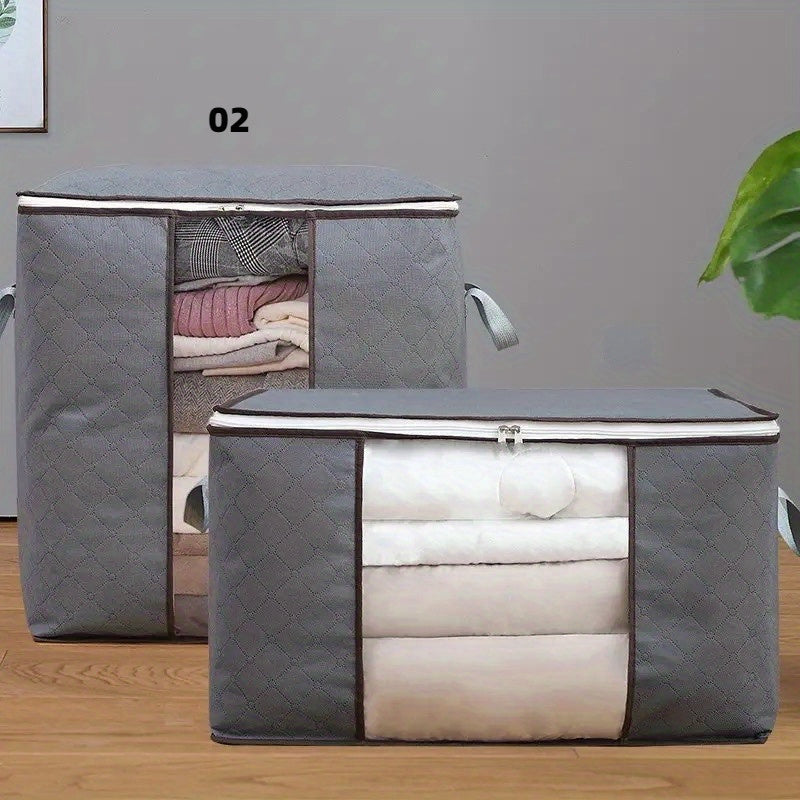 Bolsa Organizadora con Ventana Transparente para Ropa y Edredones