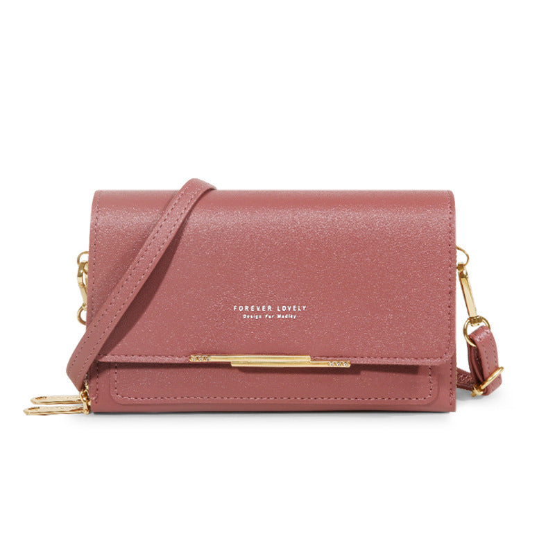 Bolsa Crossbody Pequeña para Mujer con Porta Celular y Tarjetero
