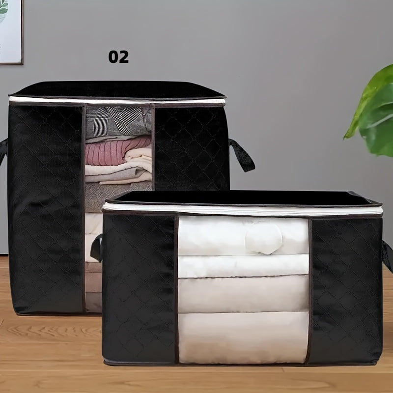 Bolsa Organizadora con Ventana Transparente para Ropa y Edredones